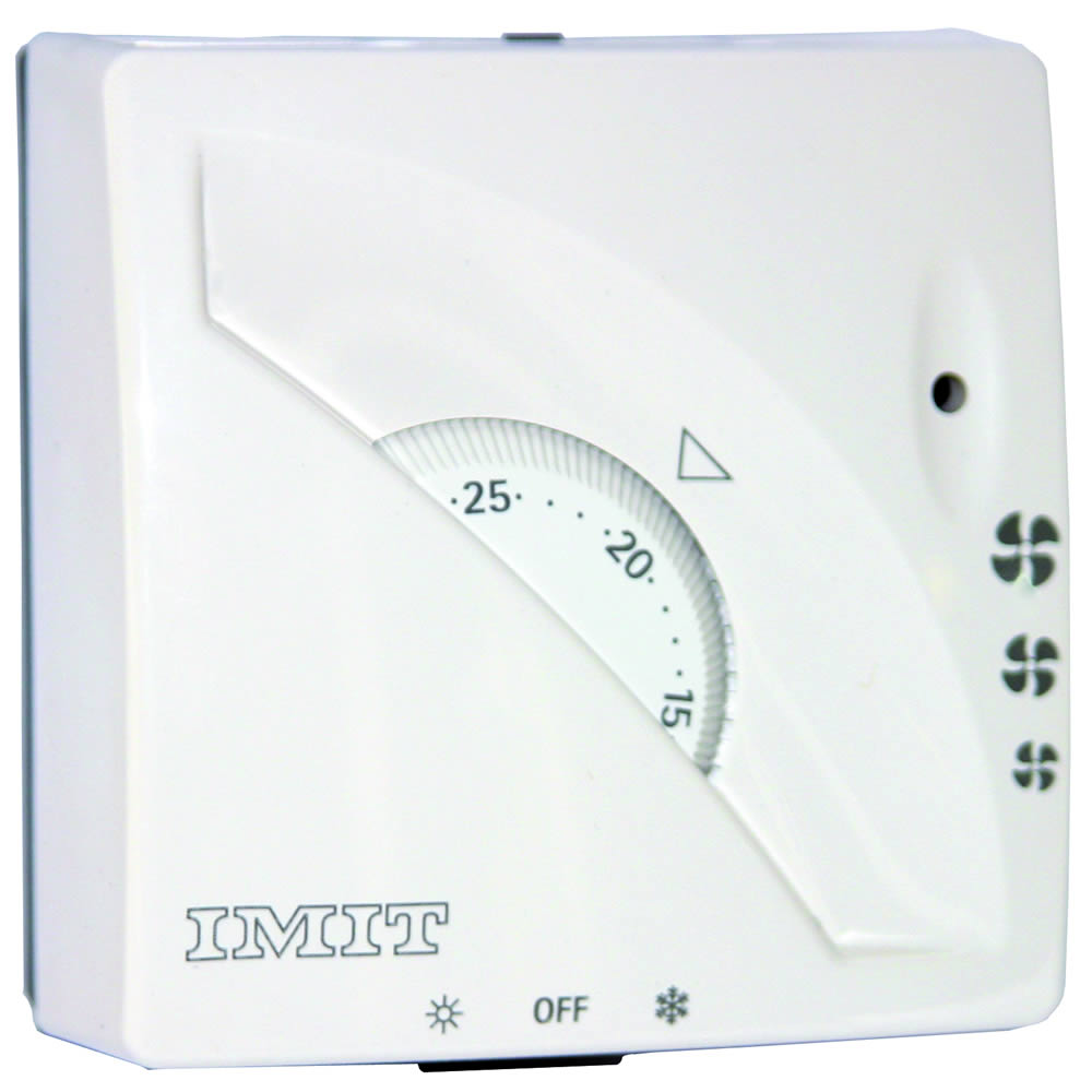 Fan Ta3 e Fan 503 i termostati ambiente con regolazione Fan-coil di IMIT