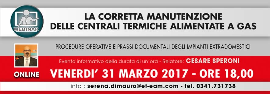 seminario manutenzione centrali termiche 