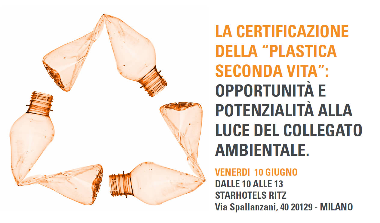 la certificazione della plastica seconda vita