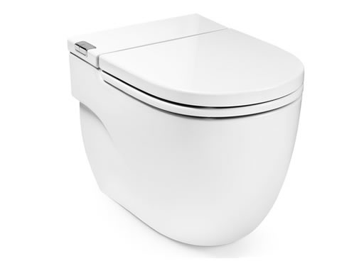 Roca New-Meridian IN-TANK, wc con cassetta integrata, wc a basamento